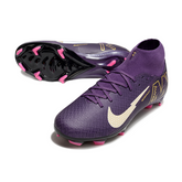 Nike Air Zoom Mercurial Superfly 10 Academy Mbappe Purple Pack Firm Ground FG Football Boot